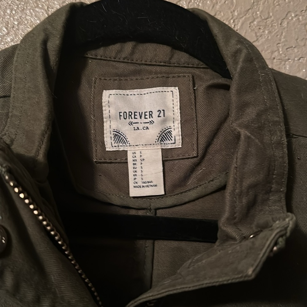 Forever 21 Army Jacket Small - image 2